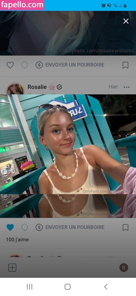 rosaliewilliams nackt pornografische archiv