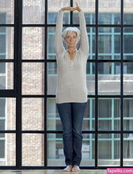 Christine Lagarde perfekte erwachsene bild