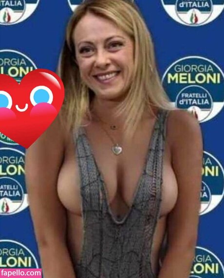 Giorgia Meloni heiße perfekte foto