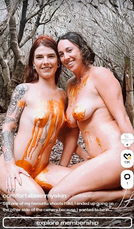 Comfortableinmyskin xxx perfekte bild