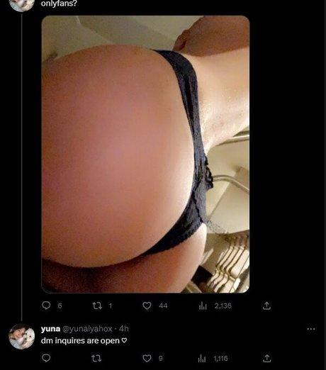 yunaiyahox exklusive pornographische foto