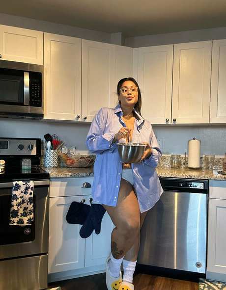 thickfancy model schöne bild