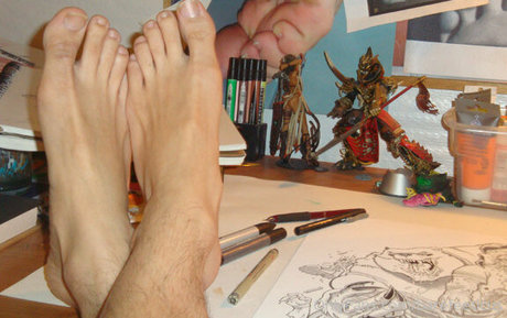 barefeeticus kunst bilder