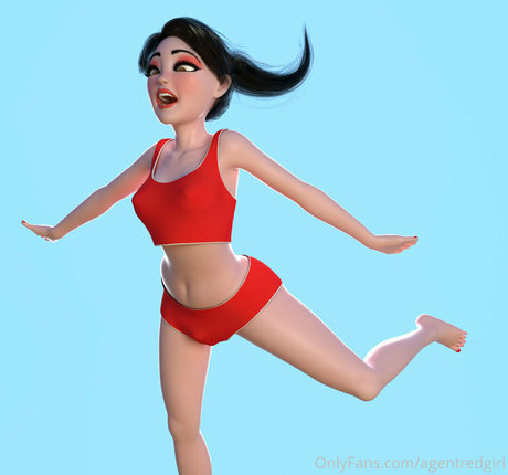 agentredgirl nacktheit perfekte fotos