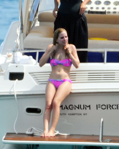 Avril Levigne kunst top foto