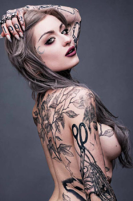 Tattoo Artists schauspielerin hübsche bild