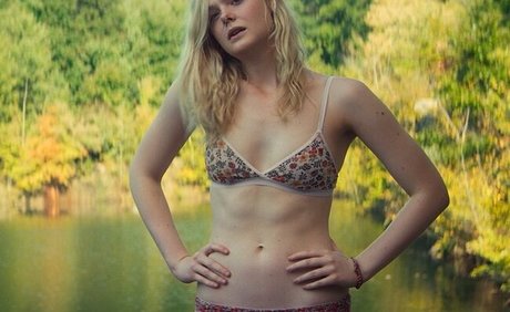 Elle Fanning kunst perfekte bilder