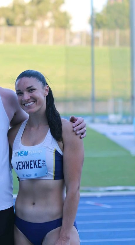 Michelle Jenneke perfekte exklusive bild