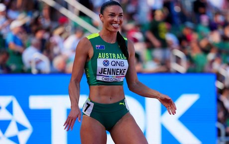 Michelle Jenneke kunst schöne foto