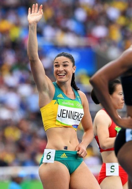 Michelle Jenneke kunst hübsche foto