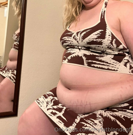 myfatblondegf exklusive nackte fotos