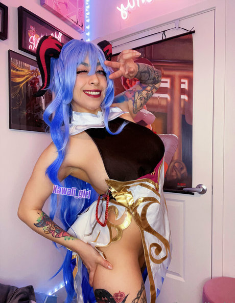 Kawaii girl top kunst archiv