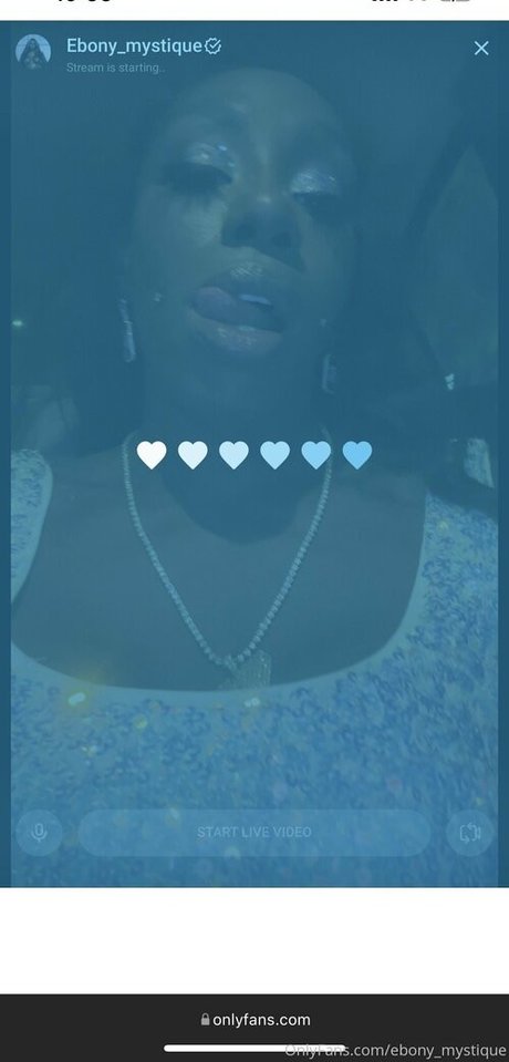 Ebony Mystique perfekte top fotos