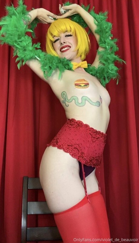 violet de beauvoir hübsche schöne galerie