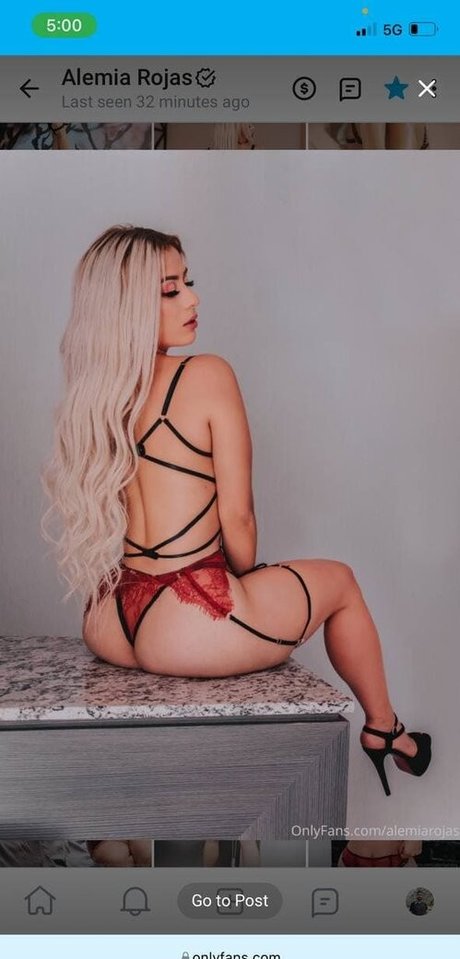 Alemia Rojas xxx erotische foto