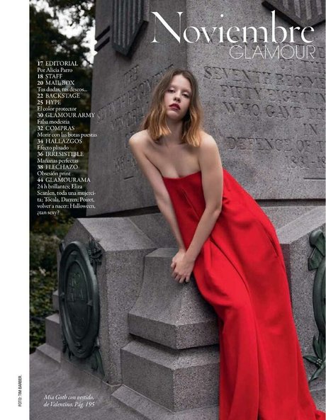 Mia Goth sexy erotische foto