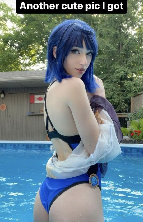 Annas cosplay hübsche pornographische bild