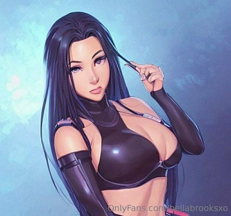 bellabrooksxo kunst exklusive foto