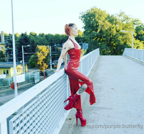 purple butterfly hübsche nackten bild