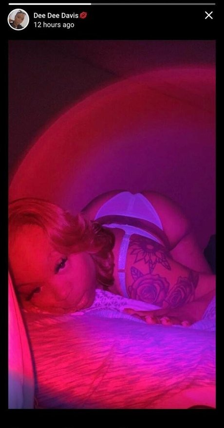 Dee Dee Davis sexy pornografische foto