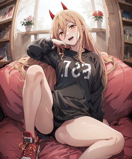 Chainsaw Man sexy top fotos