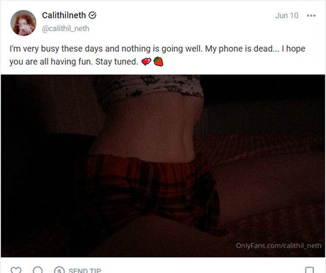 Calithilneth model best galleries