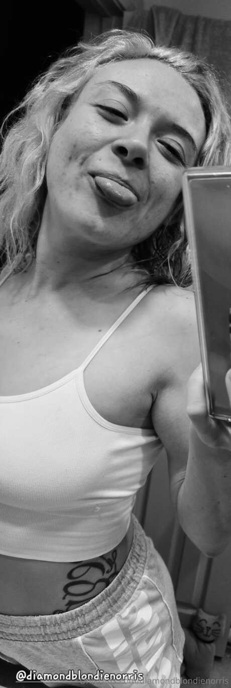 Diamondblondienorris erotic pornstar photo