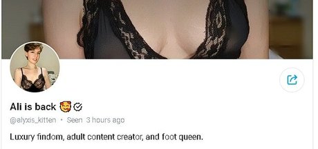 Alyxiskitty nudes actress images