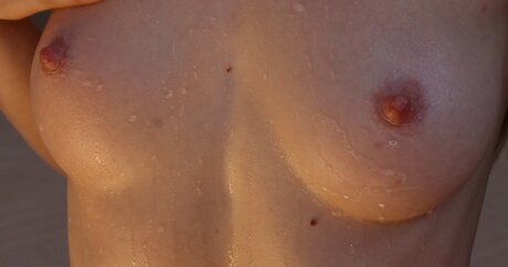 Cute shine nude model photo