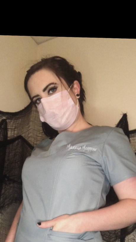 Nurse Mileena adult model photo