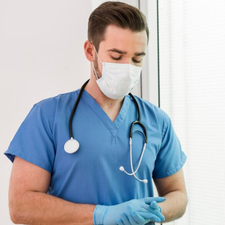 Nurse Man pornographic model photos