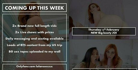 xxxlolarose pornstar naked archive