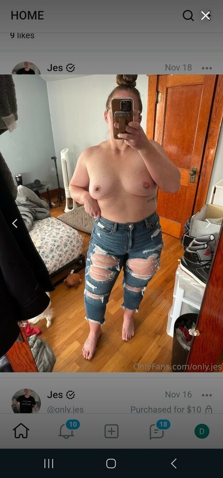 only jes model naked picture