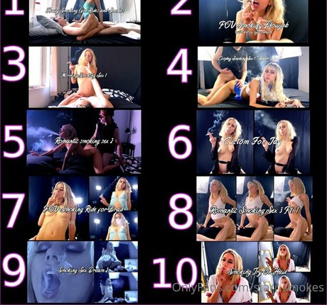 starr smokes pornstar exclusive gallery