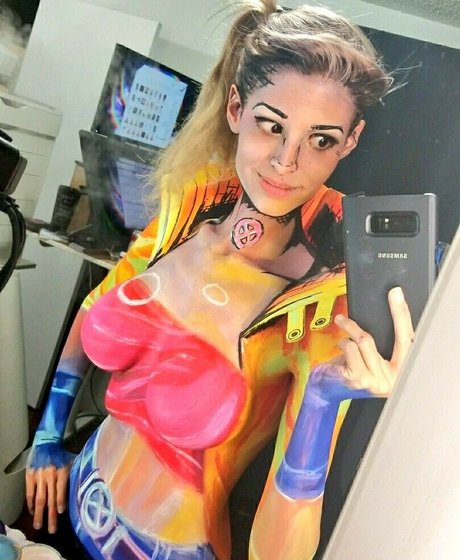 Kay Pike Bodypainter porn star picture