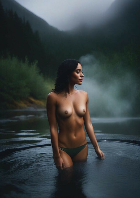 AI Generated Celebrity Nudes model hd image