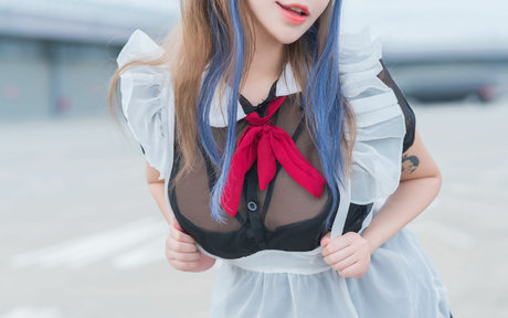 Plant Lily nude model photos