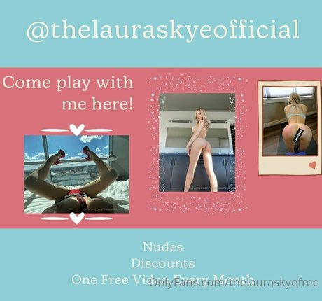 thelauraskyefree スター 裸 画像
