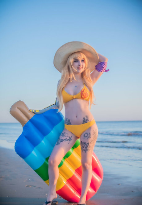 Gc chan cosplay 完璧なスター 写真