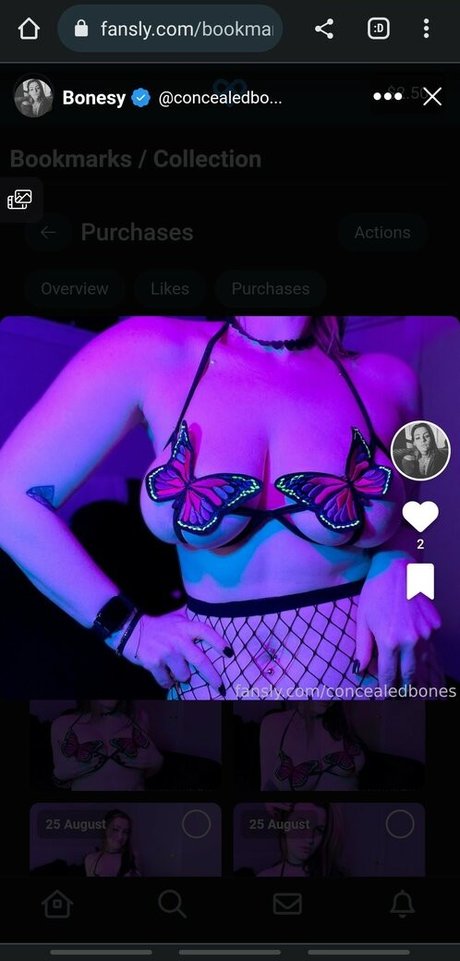 ConcealedBones ポルノスター 素敵 写真