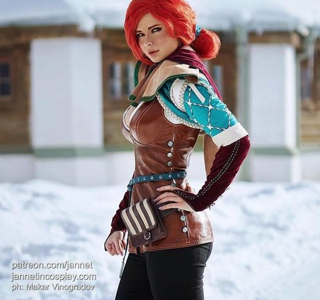 Jannet In Cosplay 美しいポルノスター 画像