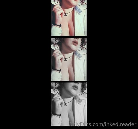 inked reader アートモデル 写真