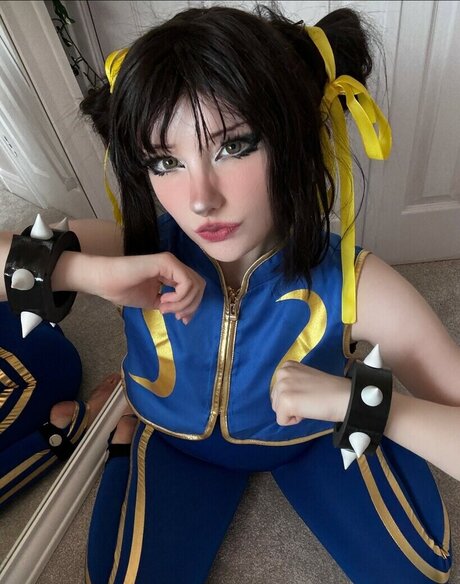 Chun Li Cosplay 可愛いモデル 写真