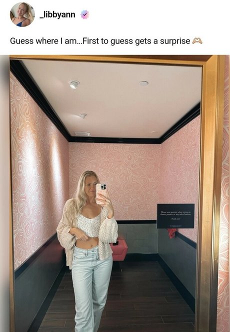 libbyann 完璧なモデル 写真