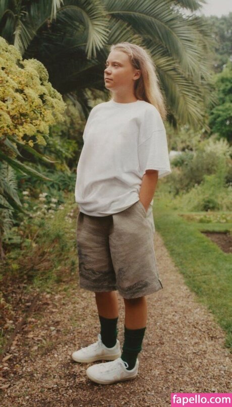 Greta Thunberg 可愛いモデル 画像