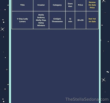 stella sedona 完璧なスター 写真