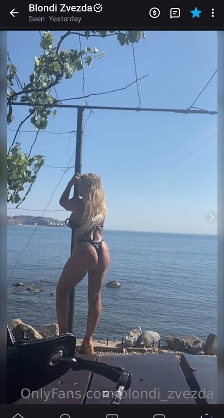 Blondi Zvezda ポルノスター 独占 写真