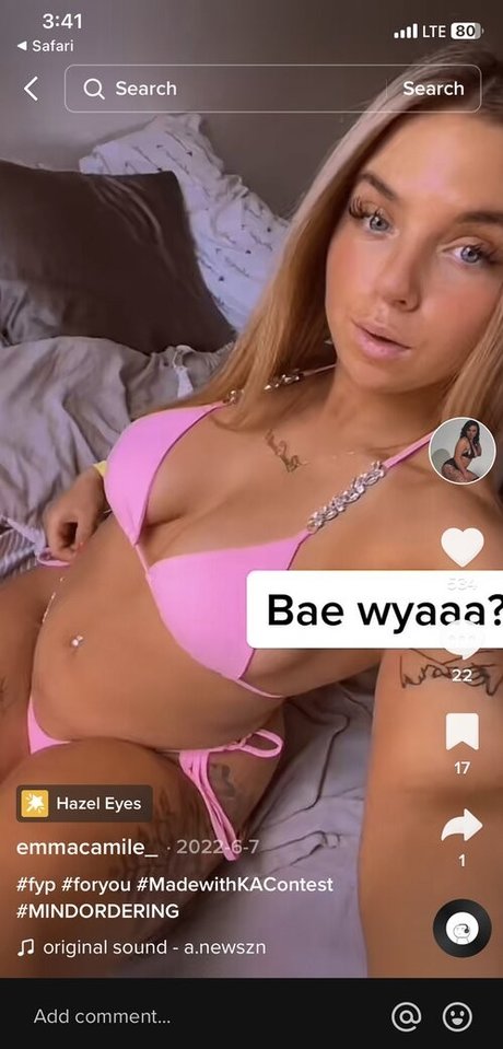 emmacamile 可愛い女優 写真