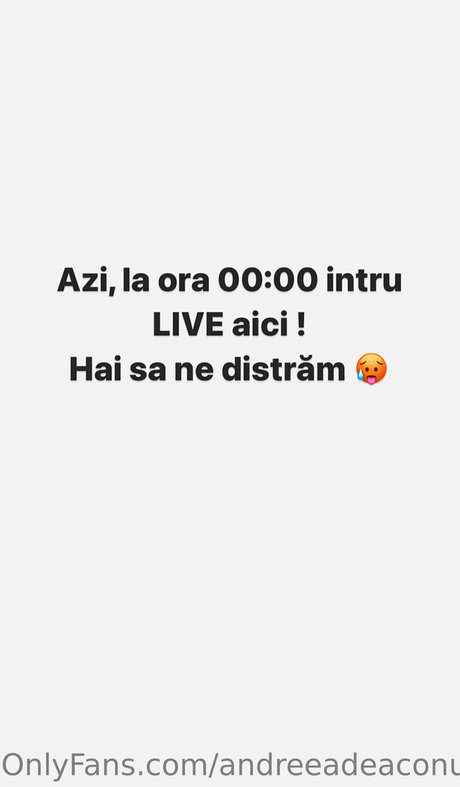 andreeadeaconufree 完璧なスター 写真