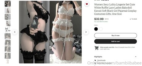 bambiibabee 裸のスター 画像